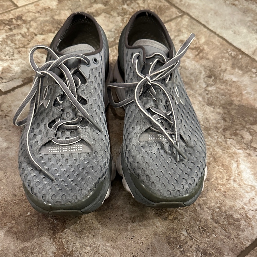 Woman’s Gray Athletic Shoes
